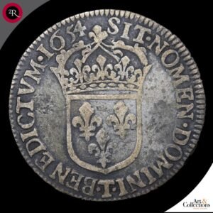 FRANCIA 1/2 ECU 1654