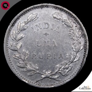 INDIA PORTUGUESA 1 RUPIA 1912/1