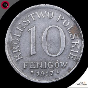 POLONIA 10 PFENLGOW 1917 (F.F)