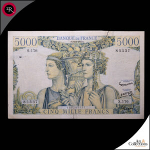FRANCIA 5.000 FRANCOS 1957
