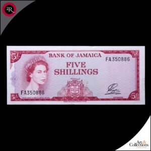 JAMAICA 5 SCHILLINGS 1960