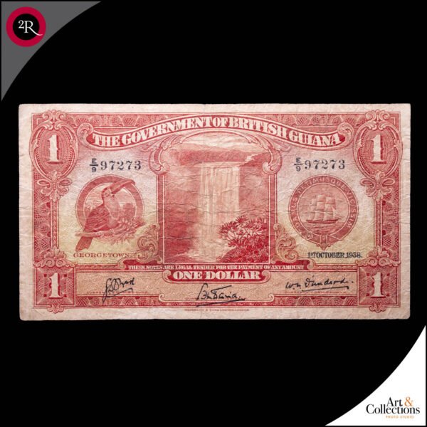 BRITISH 1938 1 DOLLAR