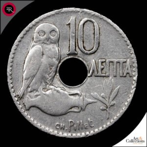 GRECIA 10 LEPTA 1912