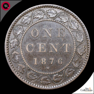 CANADA 1 CENTAVO 1876