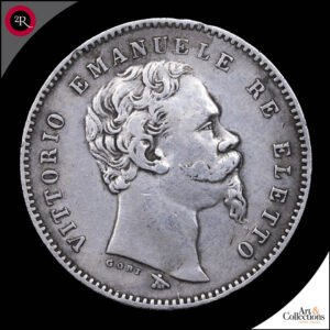 ITALIA 1860 1 LIRA ITALIANA