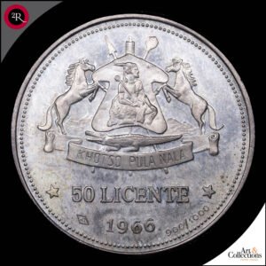 LESOTHO 1966 50 LICENTE