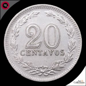 ARGENTINA 1923 20 CENTAVOS