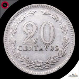 ARGENTINA 1922 20 CENTAVOS