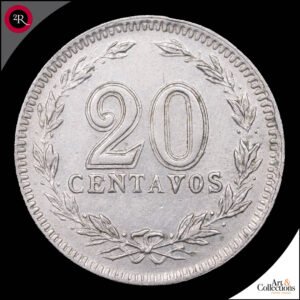 ARGENTINA 1915 20 CENTAVOS