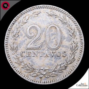 ARGENTINA 1907 20 CENTAVOS