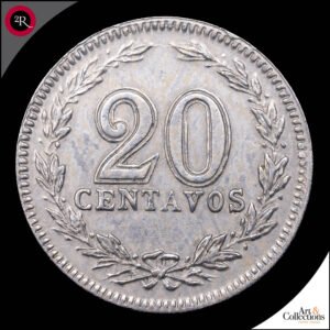 ARGENTINA 1897 20 CENTAVOS