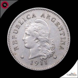 ARGENTINA 1911 10 CENTAVOS