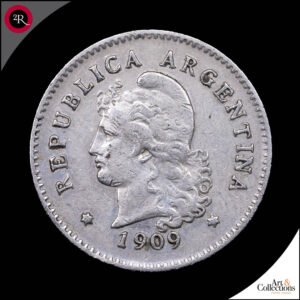 ARGENTINA 1909 10 CENTAVOS