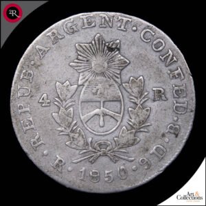 LA RIOJA 1850 4 REALES