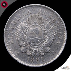 ARGENTINA 1882 10 CENTAVOS