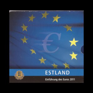 BLISTER DE ESTONIA CON MONEDAS INCLUIDAS DE EURO 2011