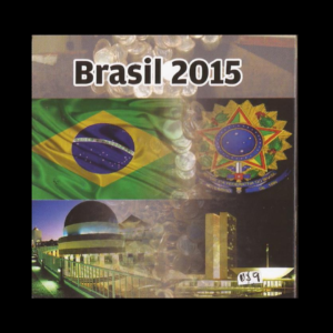 BLISTER DE BRASIL CON MONEDA INCLUIDA DE 1 REAL “BANCO CENTRAL DE BRASIL” (50 AÑOS DEL BANCO) 2015