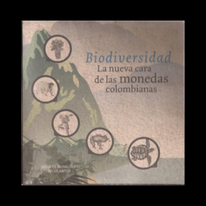 BLISTER DE COLOMBIA CON 5 MONEDAS INCLUIDAS “BIODIVERSIDAD LA NUEVA CARA DE LAS MONEDAS COLOMBIANAS”