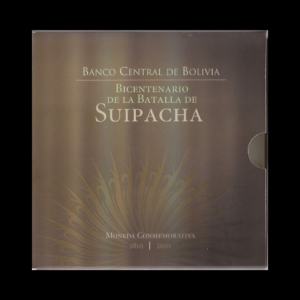 BLISTER DE BOLIVIA “SUIPACHA” CON MONEDA INCLUIDA 2010