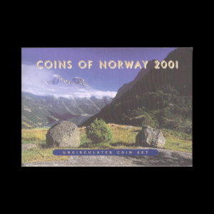 BLISTER DE NORUEGA CON 5 MONEDAS INCLUIDAS 2001