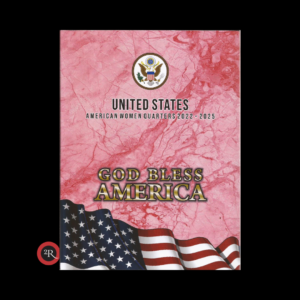 ALBUM DE EE.UU PARA MONEDAS 1/4 DE DOLAR AMERICA WOMEN (2022-2025)