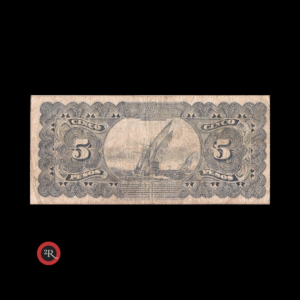 ARGENTINA 5 PESOS 1895 BANCO LA NACION COL#1312