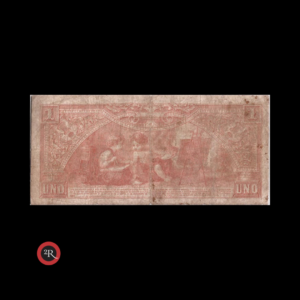 CORRIENTES ARGENTINA  1 PESO 1897 (BANCOS GARANTIDOS) COL#101b