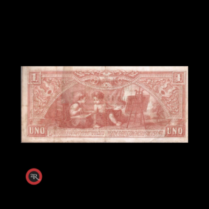 CORRIENTES ARGENTINA 1897 1 PESO (BANCOS GARANTIDOS) COL#101b