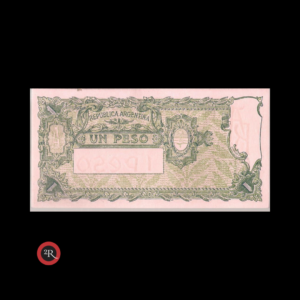 ARGENTINA (PROGRESO) 1 PESO 1936 BOT#1814 COL# 409b