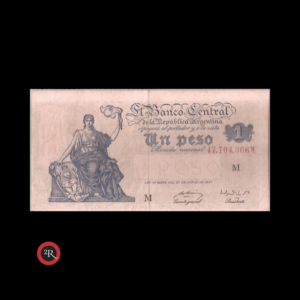 ARGENTINA (PROGRESO) 1 PESO 1949 BOT#1838 COL#418b