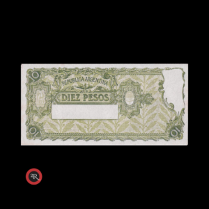 ARGENTINA 10 PESOS 1923 (CAJA DE CONVERSION) BOT#1621 COL#371d