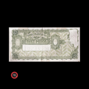 ARGENTINA 10 PESOS 1928 (CAJA DE CONVERSION) BOT#1628 COL#373d