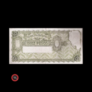 ARGENTINA 10 PESOS 1934 (CAJA DE CONVERSION) BOT#1634 COL#376b