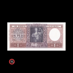 ARGENTINA 1 PESO 1956 BOT#1915a COL#443b