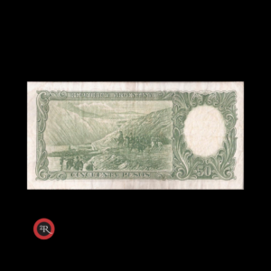 ARGENTINA 50 PESOS 1947 BOT#1981 COL#463b