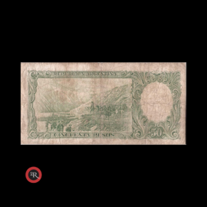 ARGENTINA 50 PESOS 1948 BOT#1983 COL#470b