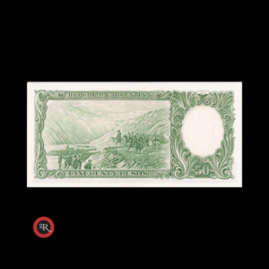 ARGENTINA 50 PESOS 1957 BOT#1993 COL#474b