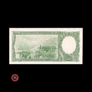 ARGENTINA 50 PESOS 1958 BOT#1994 COL#474c