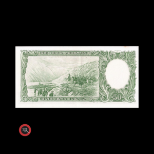 ARGENTINA 50 PESOS 1959 BOT#1996 COL#475b