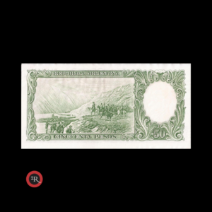 ARGENTINA 50 PESOS 1961 BOT#2004 COL#478b