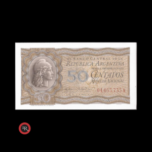 ARGENTINA 50 CENTAVOS 1950 BOT#1901 COL#437A