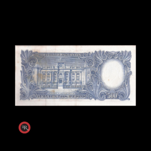 ARGENTINA 500 PESOS 1957 BOT#2102 COL#515b