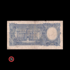 ARGENTINA 500 PESOS 1957 BOT#2102 COL#515b