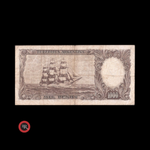 ARGENTINA 1000 PESOS 1959 BOT#2144 COL#531c