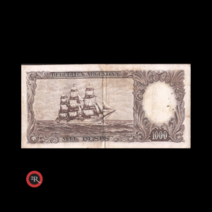 ARGENTINA 1000 PESOS 1959 BOT#2144 COL#531c