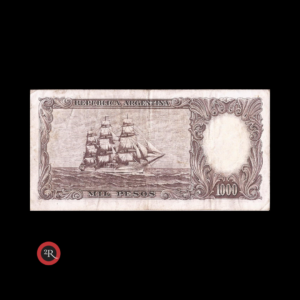 ARGENTINA 1000 PESOS 1959 BOT#2144a COL#531d