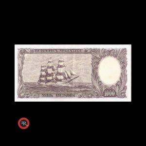 ARGENTINA 1000 PESOS 1960 BOT#2149 COL#533a