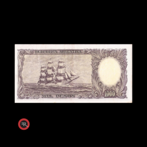 ARGENTINA 1000 PESOS 1960 BOT#2151 COL#534a