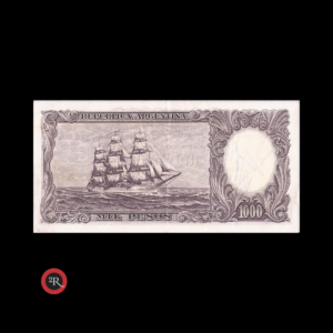 ARGENTINA 1000 PESOS 1965 BOT#2159 COL#536a