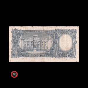 ARGENTINA 500 PESOS 1961 BOT#2109 COL#517b